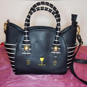 Luv Betsey by Betsey Johnson Black Cat Crossbody